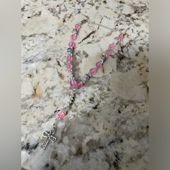 Rear View Mirror Rosary - Picture 2 of 2